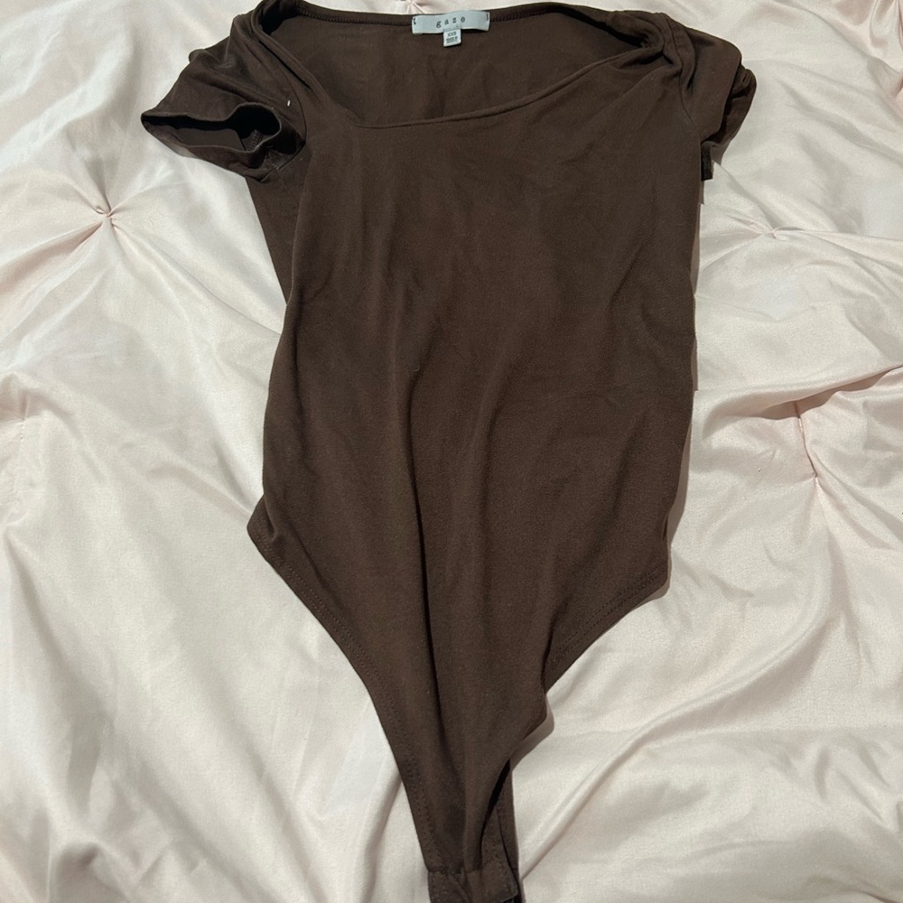 Gaze Chocolate Brown Bodysuit